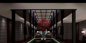 南寧秋潮會(huì)所現(xiàn)代中式裝修，注重中國(guó)風(fēng)