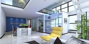 漂浮的建筑-萬(wàn)科大廈，萬(wàn)堡防水公司辦公室裝修！